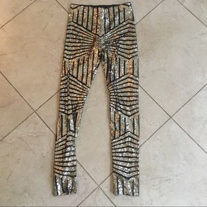 Gianni Bini Sequin Leggings